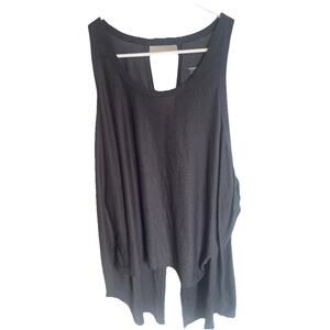 Old Navy Active womens Loose Black RacerBack Tank Top Go–Dry Women’s Size XXL